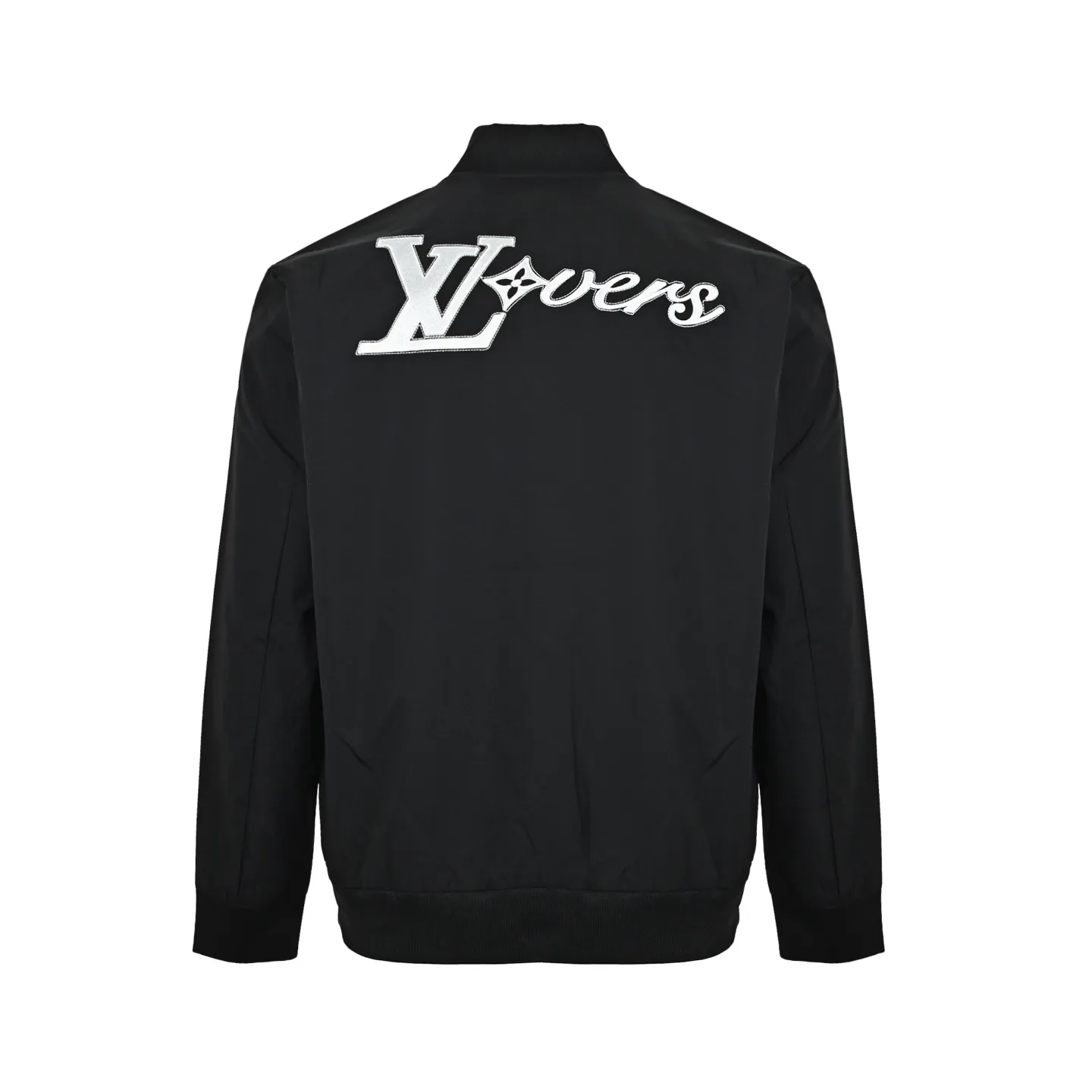 Louis Vuitton/Louis Vuitton embroidered lettering baseball jacket